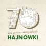 70 lat praw miejskich Hajnówki - logo