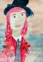 zdjęcie pracy plastycznej - portret 