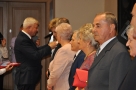 wyrożnione pary podczas wręczania odznaczeń przez Burmistrza Miasta