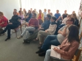Wizyta partnerów z Włoch w Miejskiej Bibliotece Publicznej w Hajnówce