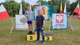 Zawody lekkoatletyczne - na podium