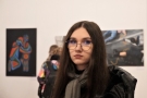 Patrycja na wystawie