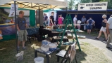 stoisko na którym prowadzone są warsztaty garncarskie