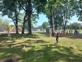 Dzieci uczestniczące w Wakacyjnych Porankach