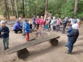 piknik na dworze przy ognisku