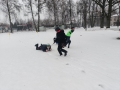 zabawy na śniegu
