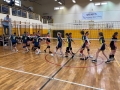 mecz piłki siatkowej dziewcząt