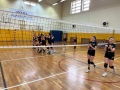 mecz piłki siatkowej dziewcząt