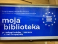 baner z napisem moja biblioteka