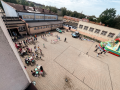 widok na szkołe z lotu ptaka