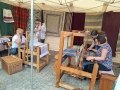 uczestnicy festiwalu tkactwa