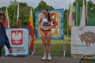na podium