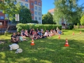 konkurencje sportowe, w których biorą udział dzieci z grupy Wiewiórek oraz ich ojcowie