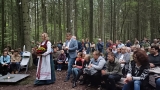 uroczystość upamiętnienia 35 rocznicy Drogi Bałtyckiej w miejscu pamięci