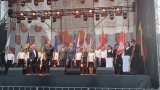 udział w uroczystościach z okazji Festiwalu Rejonu Jurbarkas w Parku