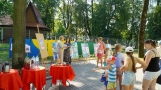 uczestnicy warsztatów plastycznych i wernisażu wystawy
