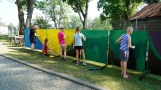 uczestnicy warsztatów Street Art