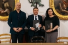 Podpisanie umów z klubami sportowymi z powiatu hajnowskiego  (Kamil Timoszuk)
