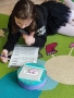 Dzieci podczas pracy indywidualnej – karty pracy