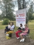 uczestnicy wydarzenia Narodowego Czytania