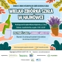 informacje o wydarzeniu, logo organizatora, grafika tematyczna