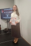 Wiktoria Masalska z dyplomem GRAND PRIX
