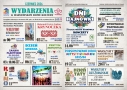 informacje o wydarzeniu, logo organizatora, grafika tematyczna