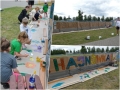  stanowiska z atrakcjami dla dzieci:malowanie „muralu”,  
