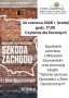 informacje o wydarzeniu, logo organizatora, grafika tematyczna
